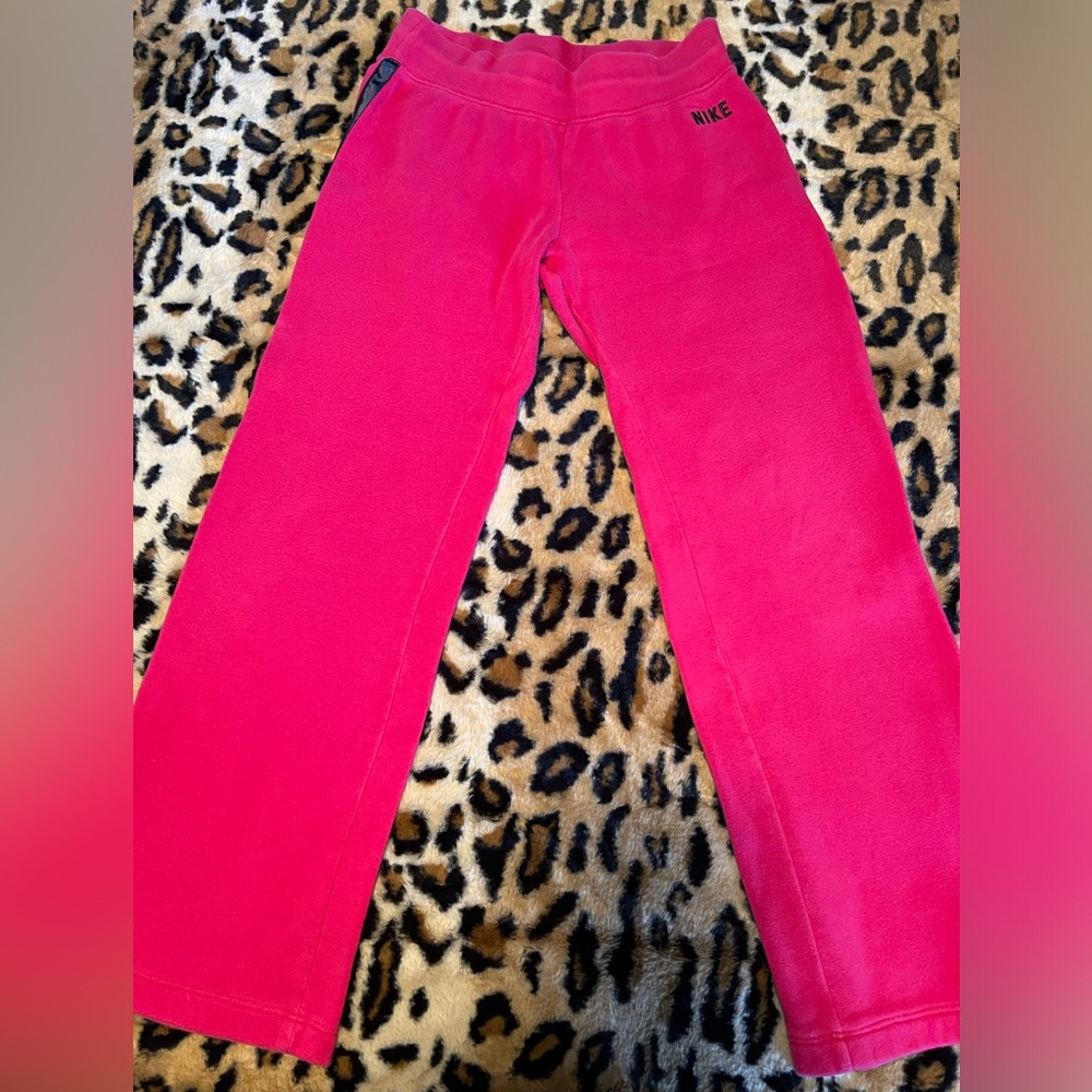 Women’s Nike Dark Hot Pink Wide Leg Sweatpants